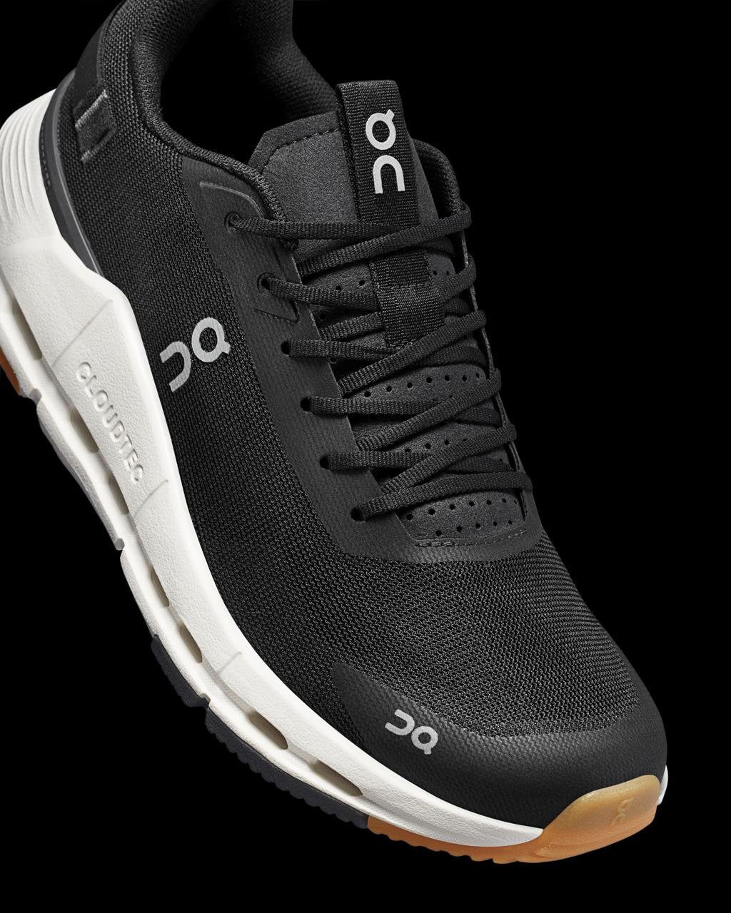 On Cloudnova Black/White Lifestyle Sneakers product image 1, provided for visual reference and product detail review