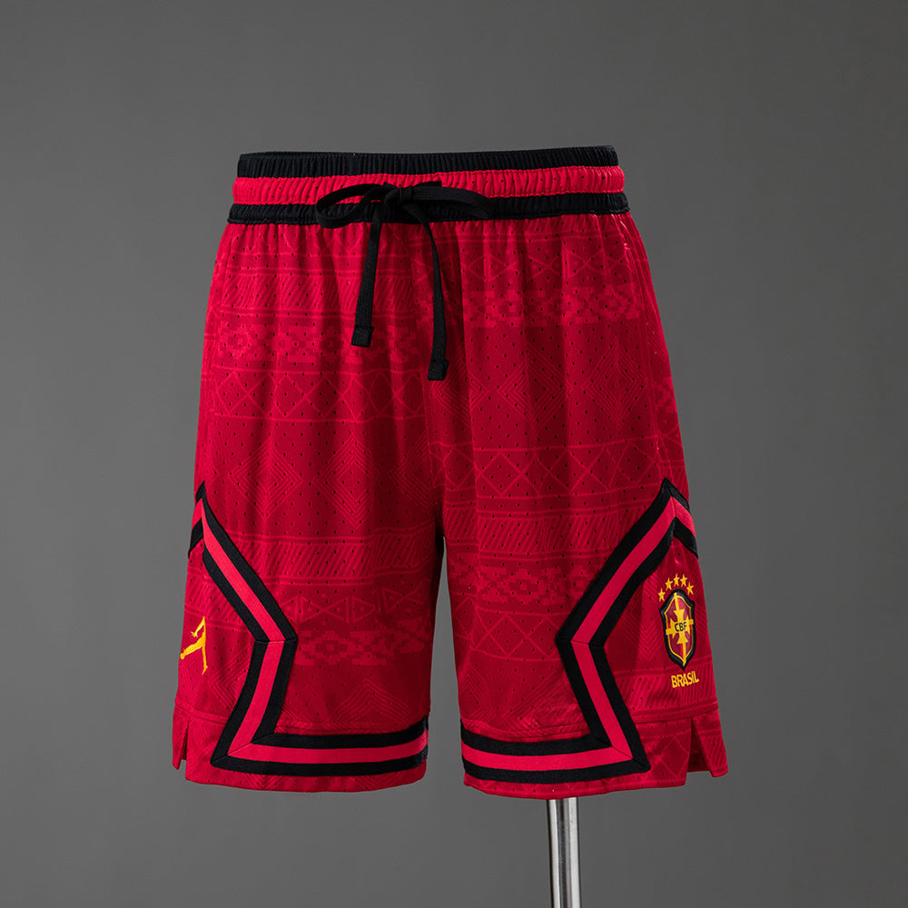 Brazil Basketball Shorts 2026 Red product image 1