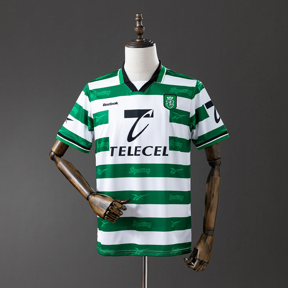 Sporting CP Jersey 1999-00 Home Retro Football Kit product image 1