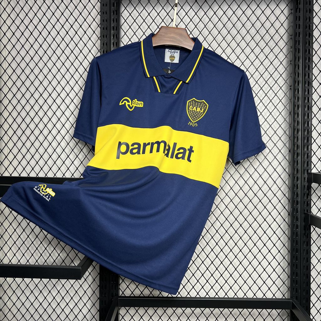 Retro Boca Juniors Jersey 1994 Home Football Kit Soccer product image 1