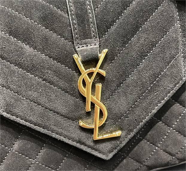 YSL Envelope Bag 24CM - Black product image 5, provided for visual reference and product detail review