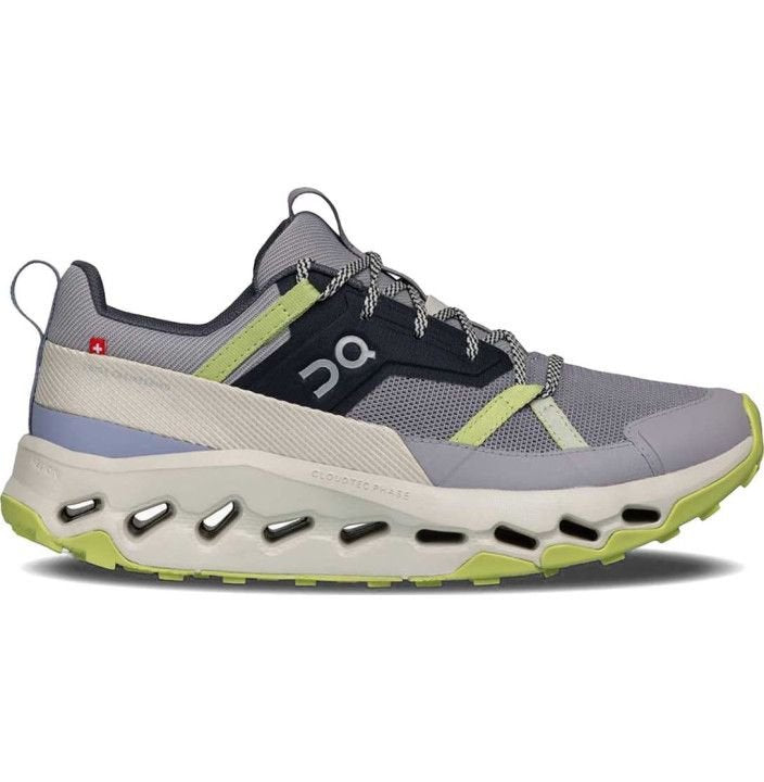On Cloudhorizon Waterproof Grey/Green Hiking Shoes product image 5, provided for visual reference and product detail review