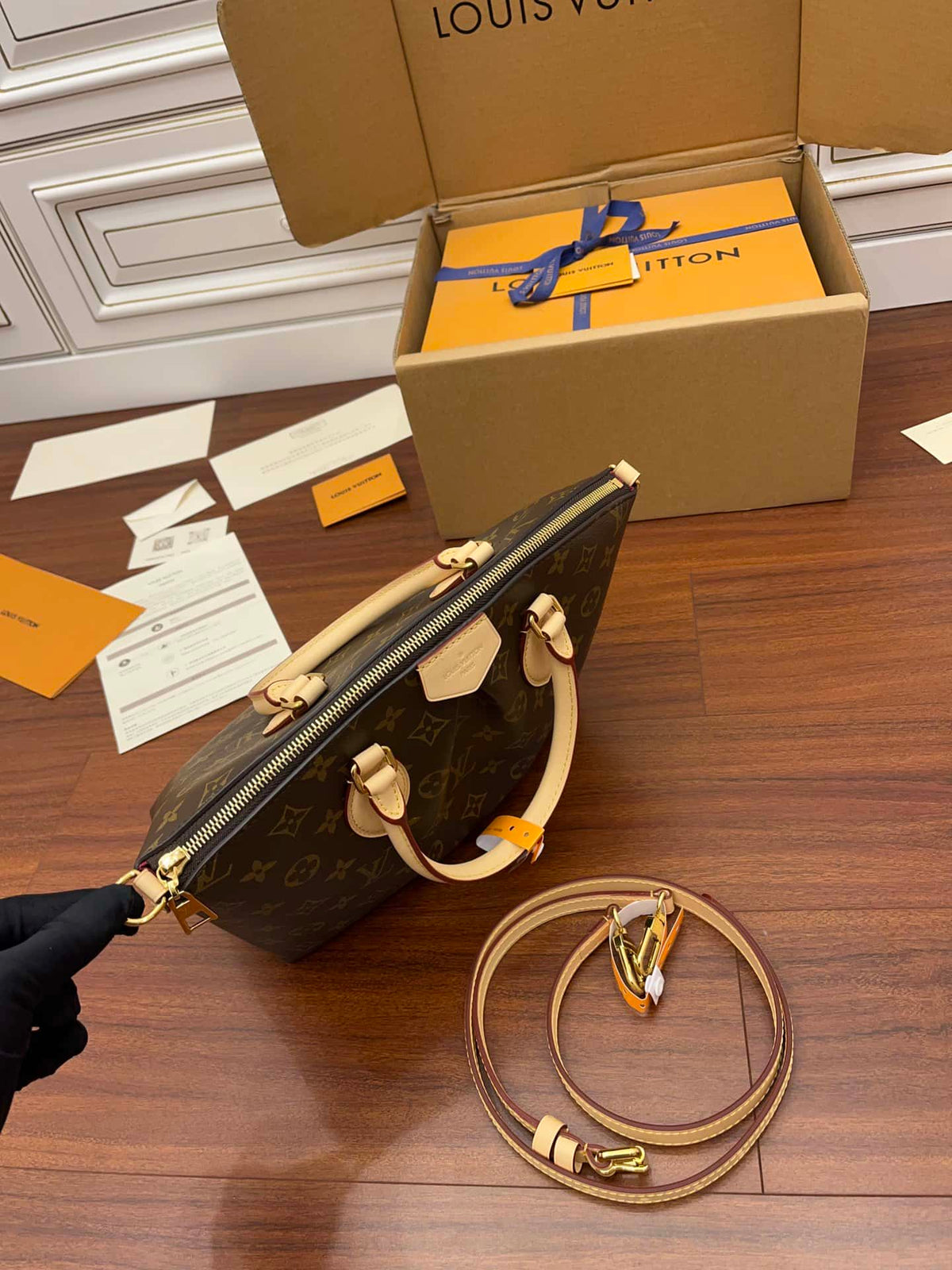 Louis Vuitton Boetie Handbag - Brown product image 2, provided for visual reference and product detail review