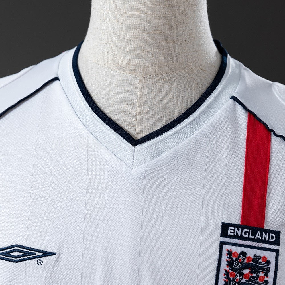 England Jersey 2002 Home Retro Football Kit product image 7