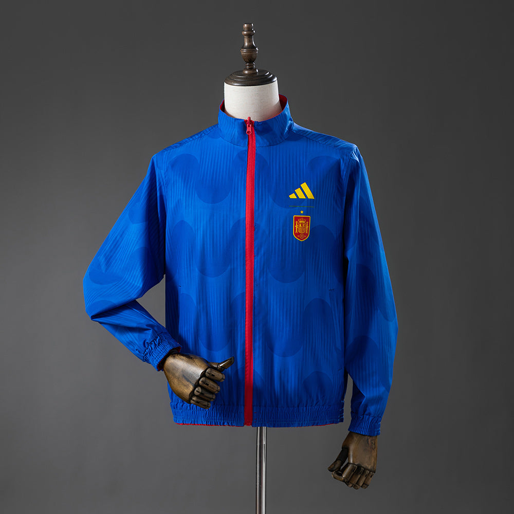 Spain Windbreaker 2026 Reversible Football Soccer Jacket product image 2
