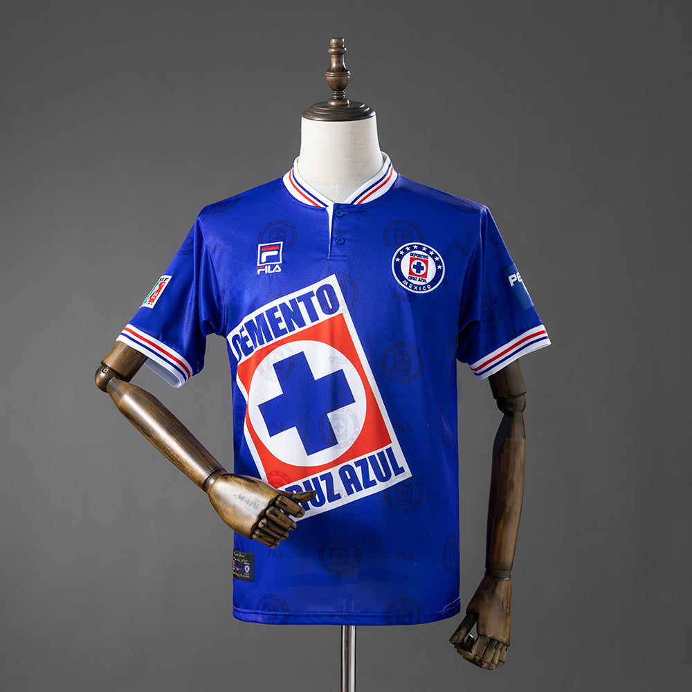 Retro Cruz Azul Home Jersey 1998 Football Kit Soccer Shirt product image 1
