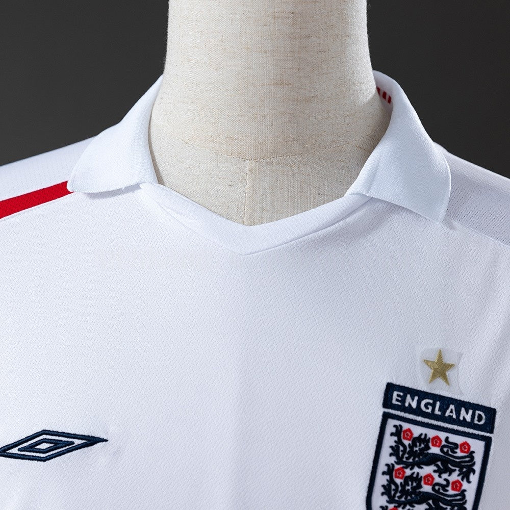 England Jersey 2006 Retro Home Football Kit Long Sleeves product image 5