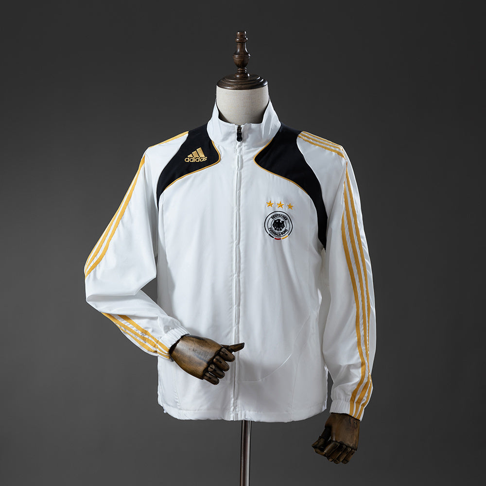 Germany Windbreaker 2008 White Football Soccer Jacket product image 1