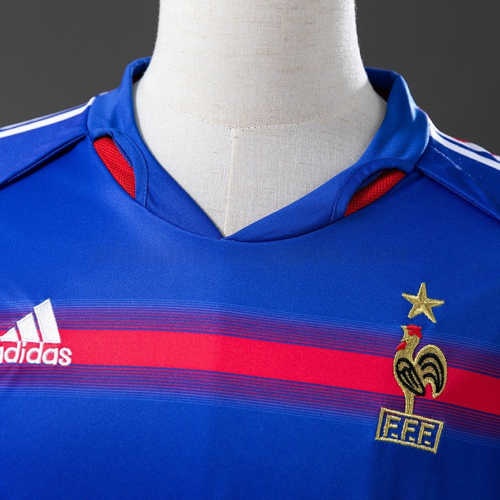 France Jersey 2004 Home Retro Football Kit product image 6