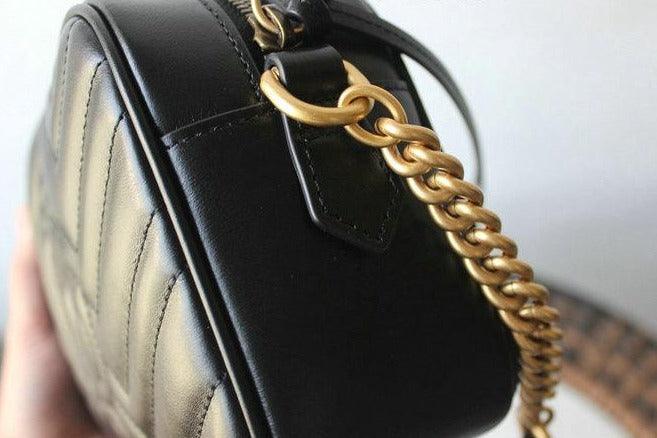 Gucci GG Marmont Small Matelassé Shoulder Bag product image 4, provided for visual reference and product detail review
