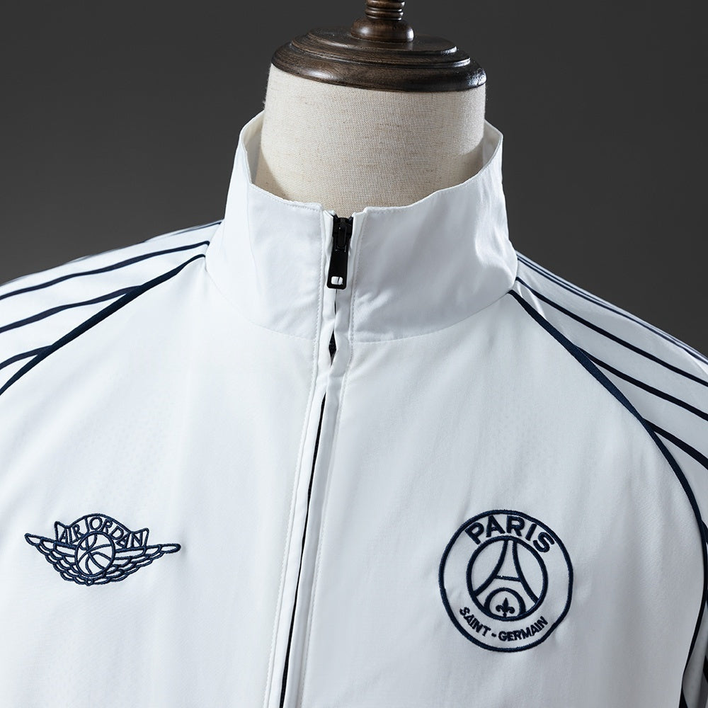 PSG Windbreaker 2025/26 White Football Soccer Jacket product image 8