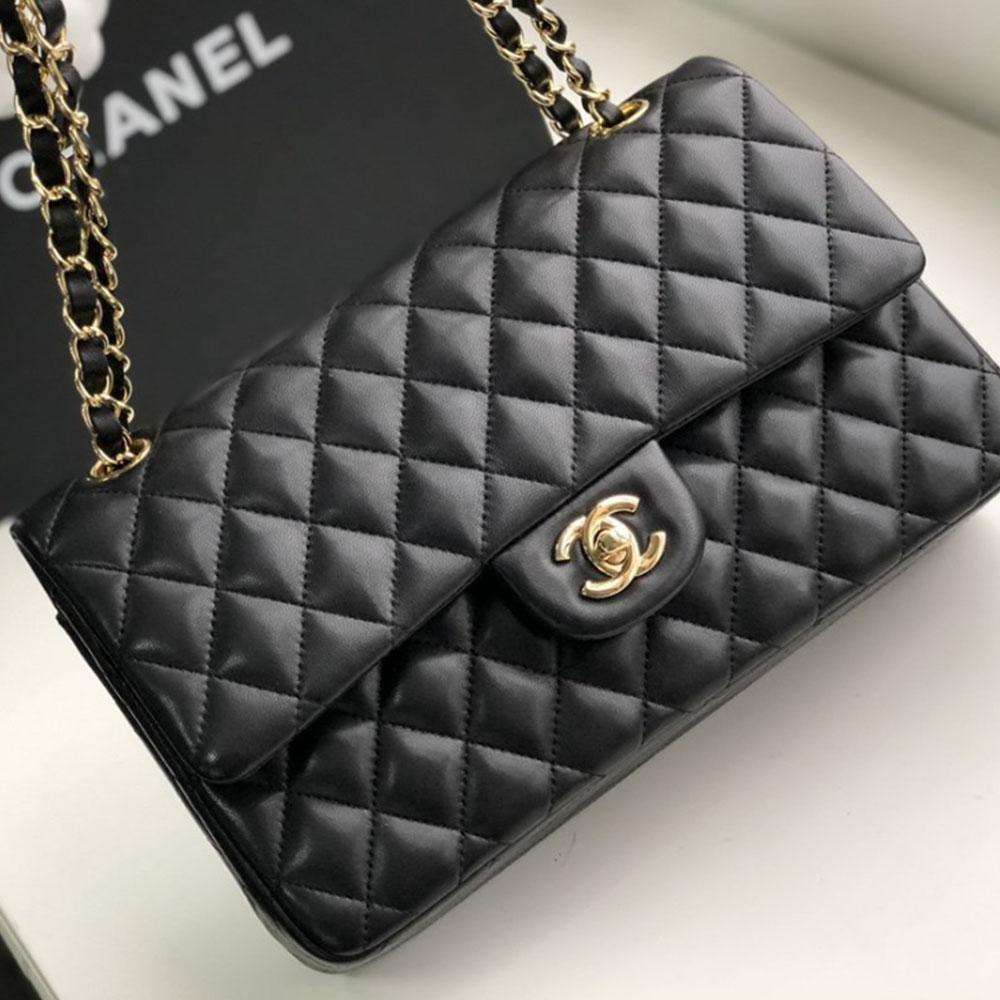 Chanel Classic Flap Bag Black product image 2, provided for visual reference and product detail review