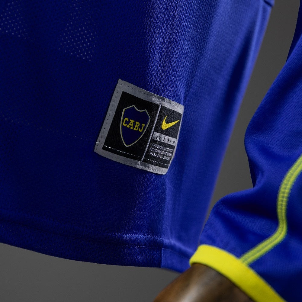 Boca Juniors Jersey 2003-04 Home Retro Football Kit Long product image 3
