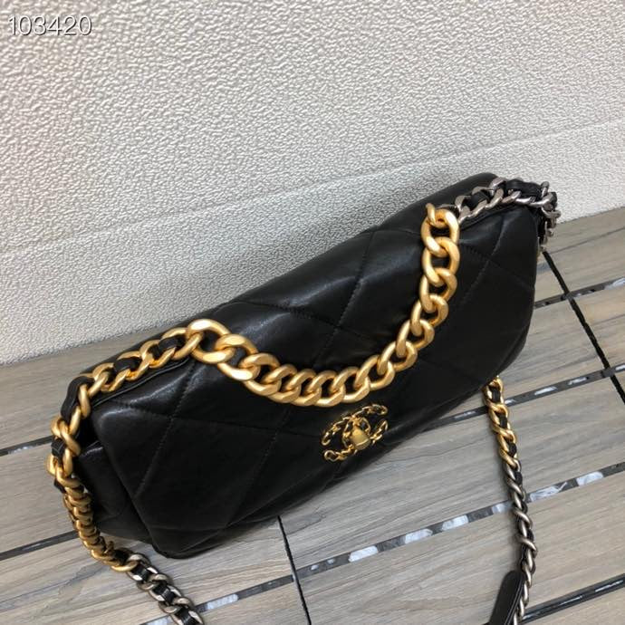 Chanel AS1161 Handbag 30cm - Black product image 4, provided for visual reference and product detail review