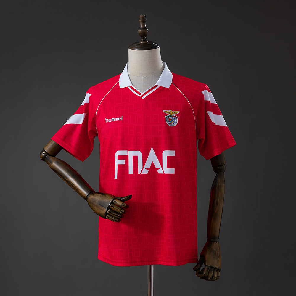 Benfica Home Jersey 1990-1991 Retro Football Kit Soccer