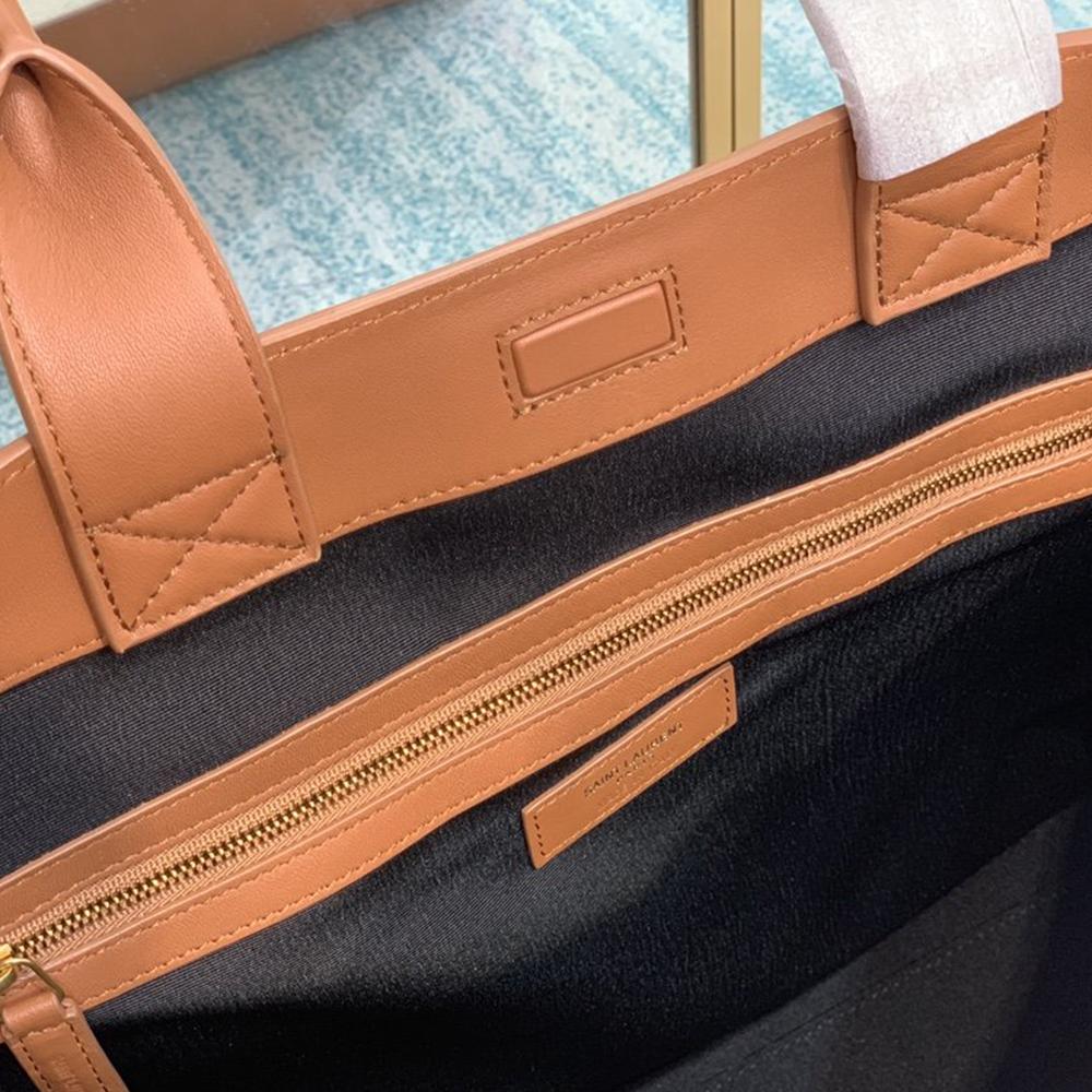 YSL Tag Hobo Bag - Beige/Brown product image 8, provided for visual reference and product detail review