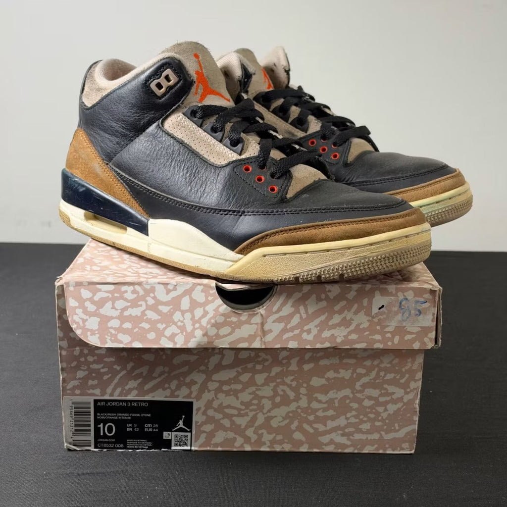 Air Jordan 3 Retro Desert Elephant product image 2, provided for visual reference and product detail review