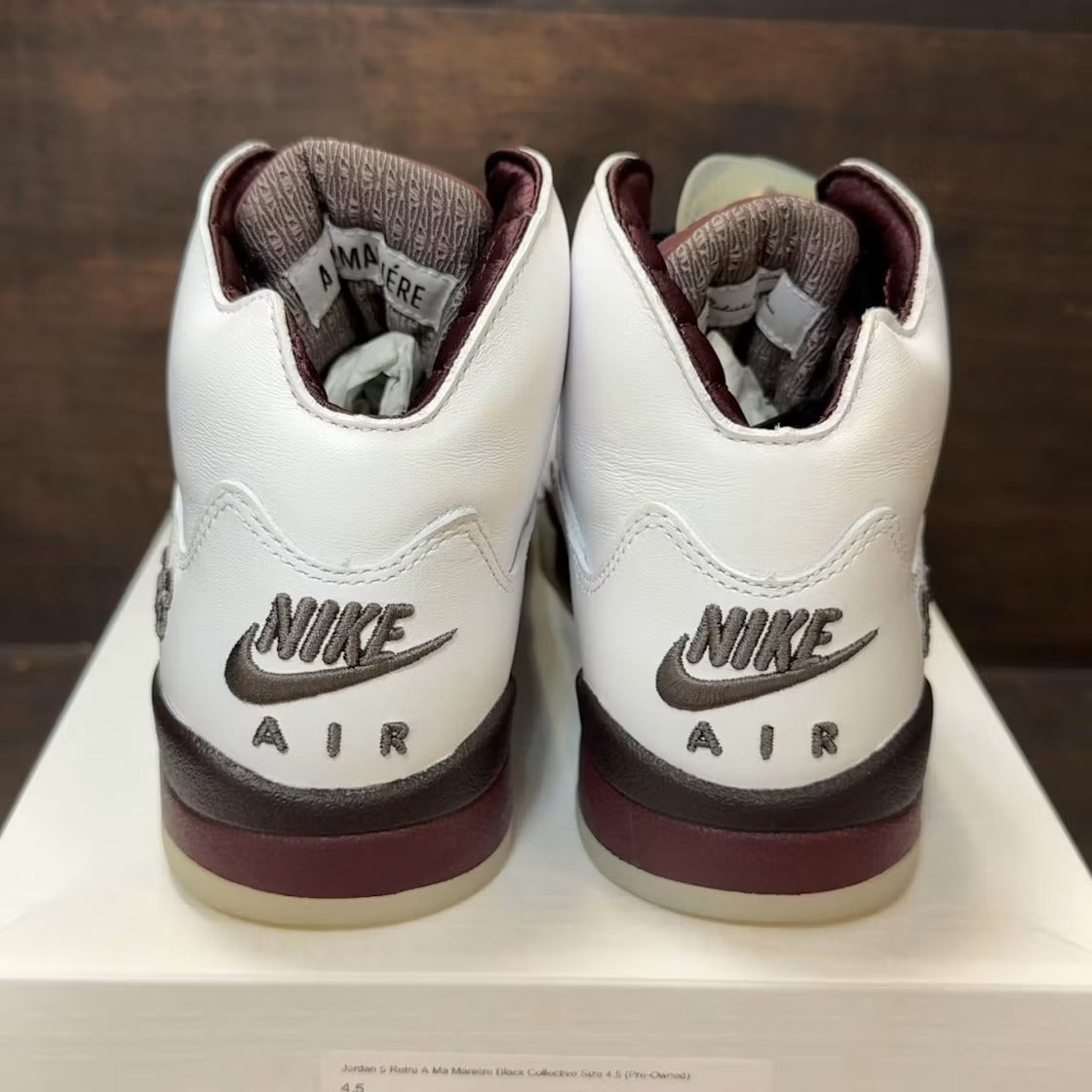 Air Jordan 5 Retro A Ma Maniére Black Collective product image 5, provided for visual reference and product detail review