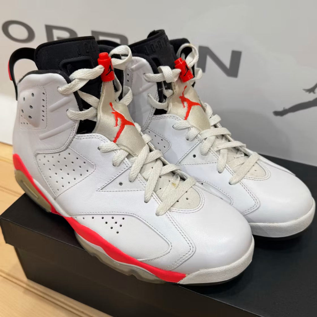 Air Jordan 6 Retro Infrared White (2014) product image 6, provided for visual reference and product detail review