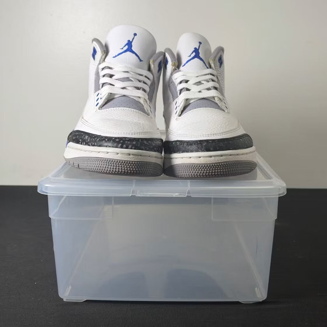 Air Jordan 3 Retro Racer Blue product image 3, provided for visual reference and product detail review