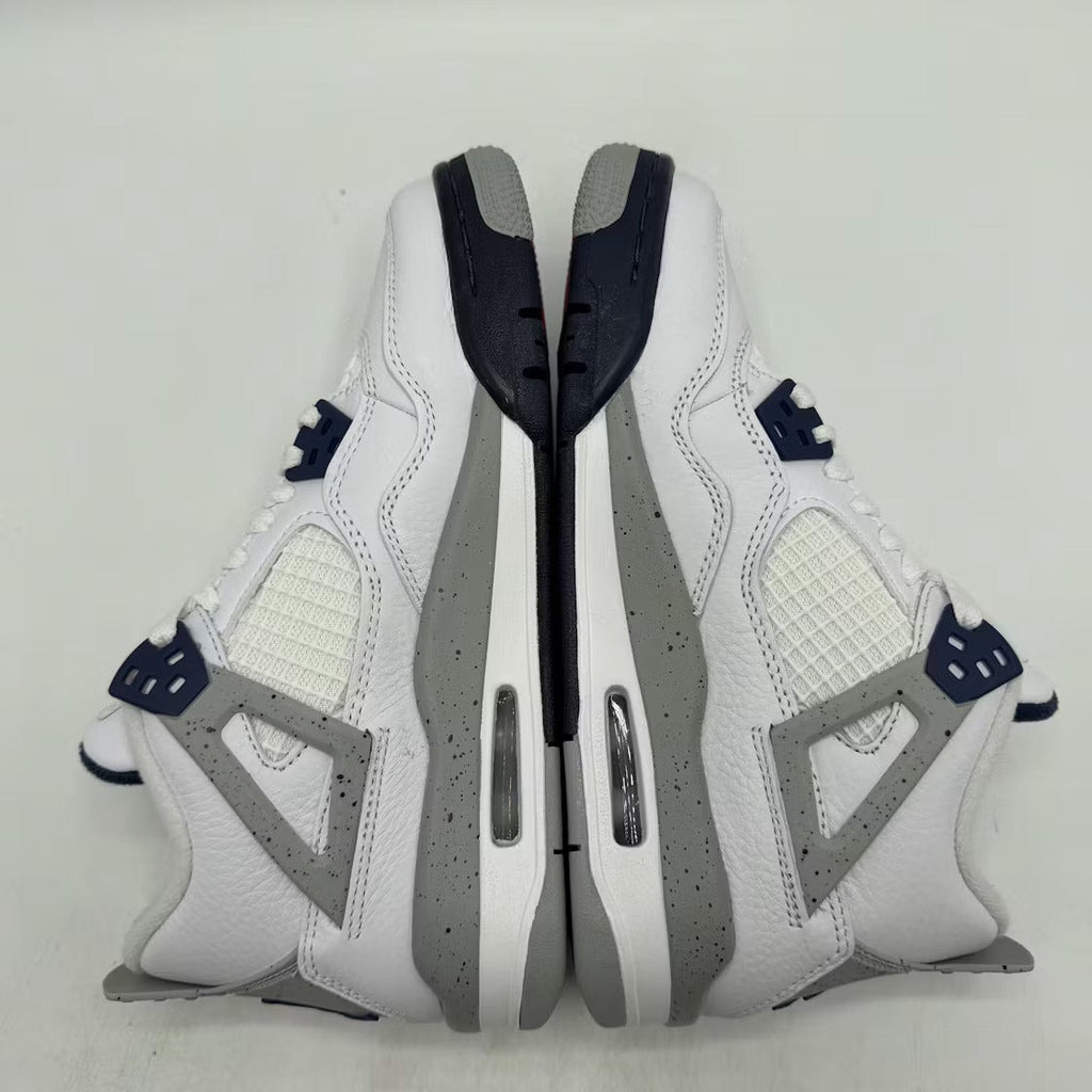 Air Jordan 4 Retro Midnight Navy (GS) product image 3, provided for visual reference and product detail review