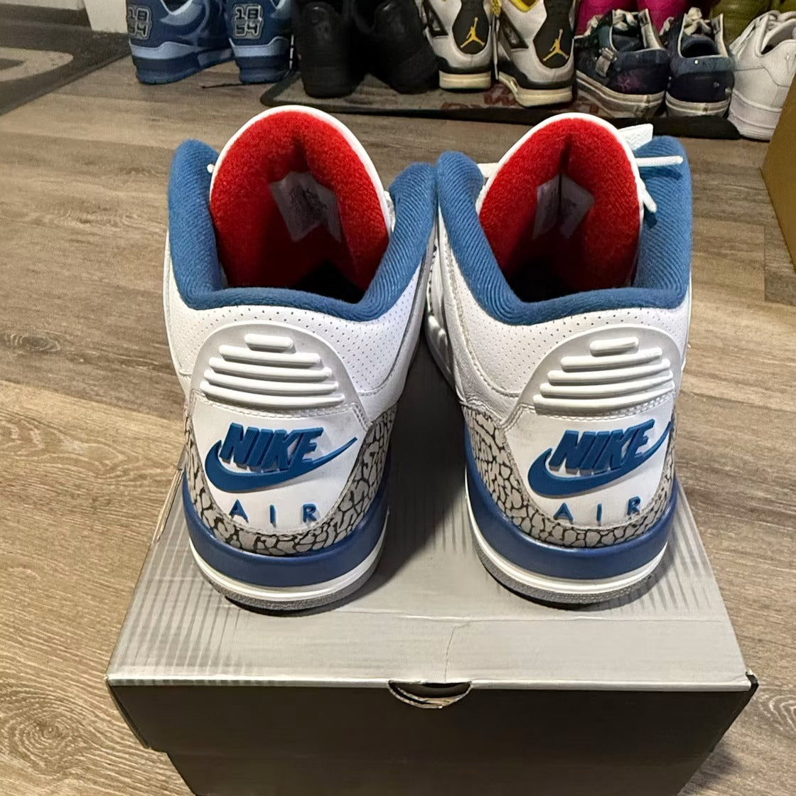 Air Jordan 3 Retro True Blue (2026) product image 4, provided for visual reference and product detail review