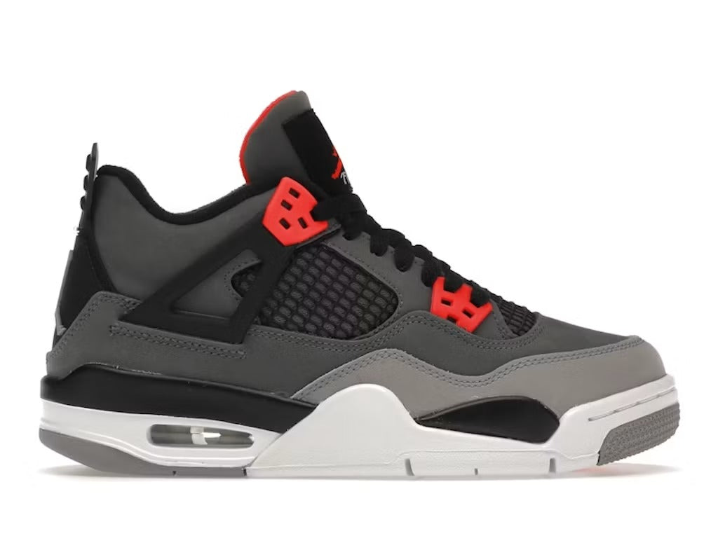 Air Jordan 4 Retro Infrared (GS) product image 1, provided for visual reference and product detail review