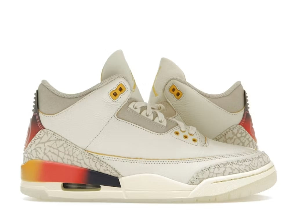 Air Jordan 3 Retro SP J Balvin Medellín Sunset product image 1, provided for visual reference and product detail review