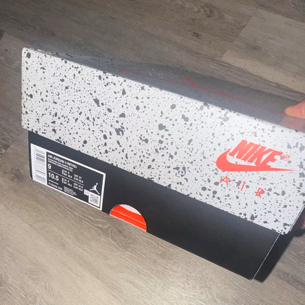 Air Jordan 4 Retro Bred Reimagined product image 5, provided for visual reference and product detail review