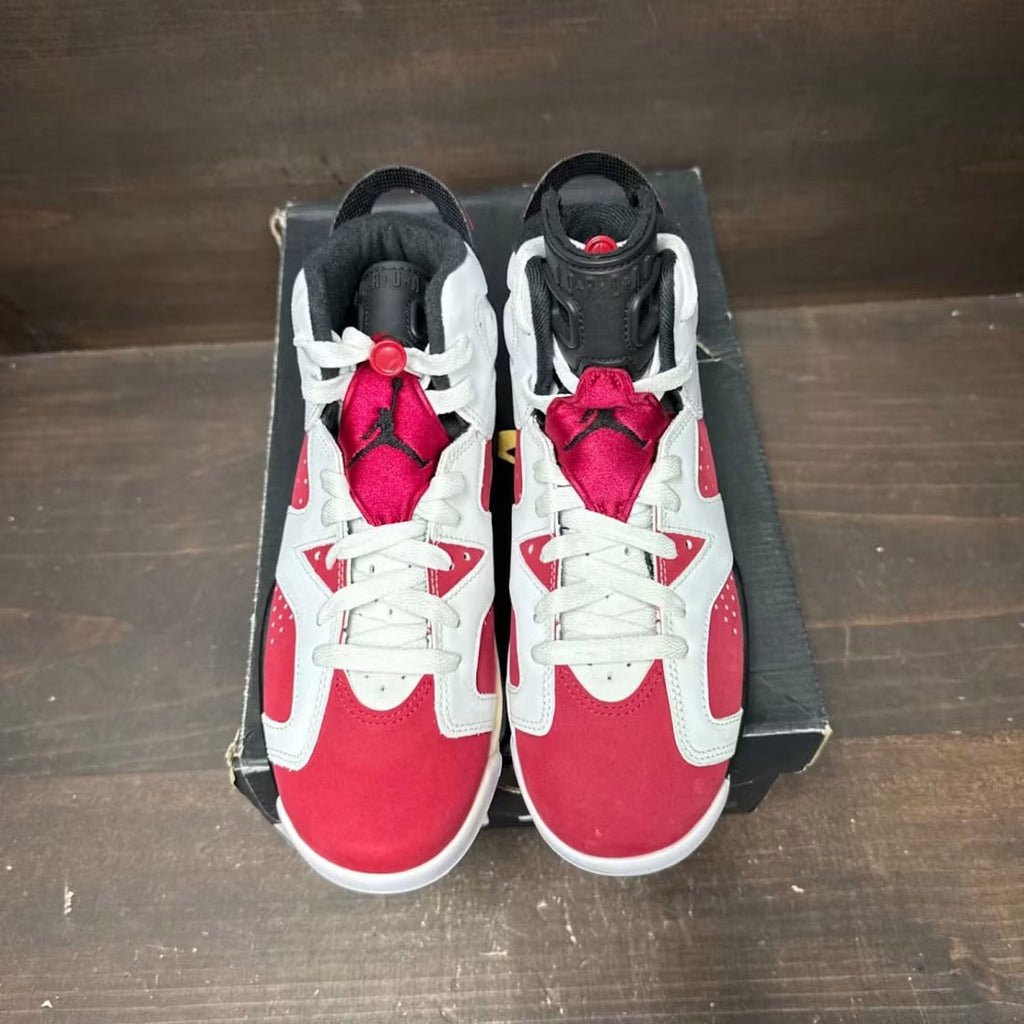 Air Jordan 6 Retro Carmine (2021) (GS) product image 2, provided for visual reference and product detail review
