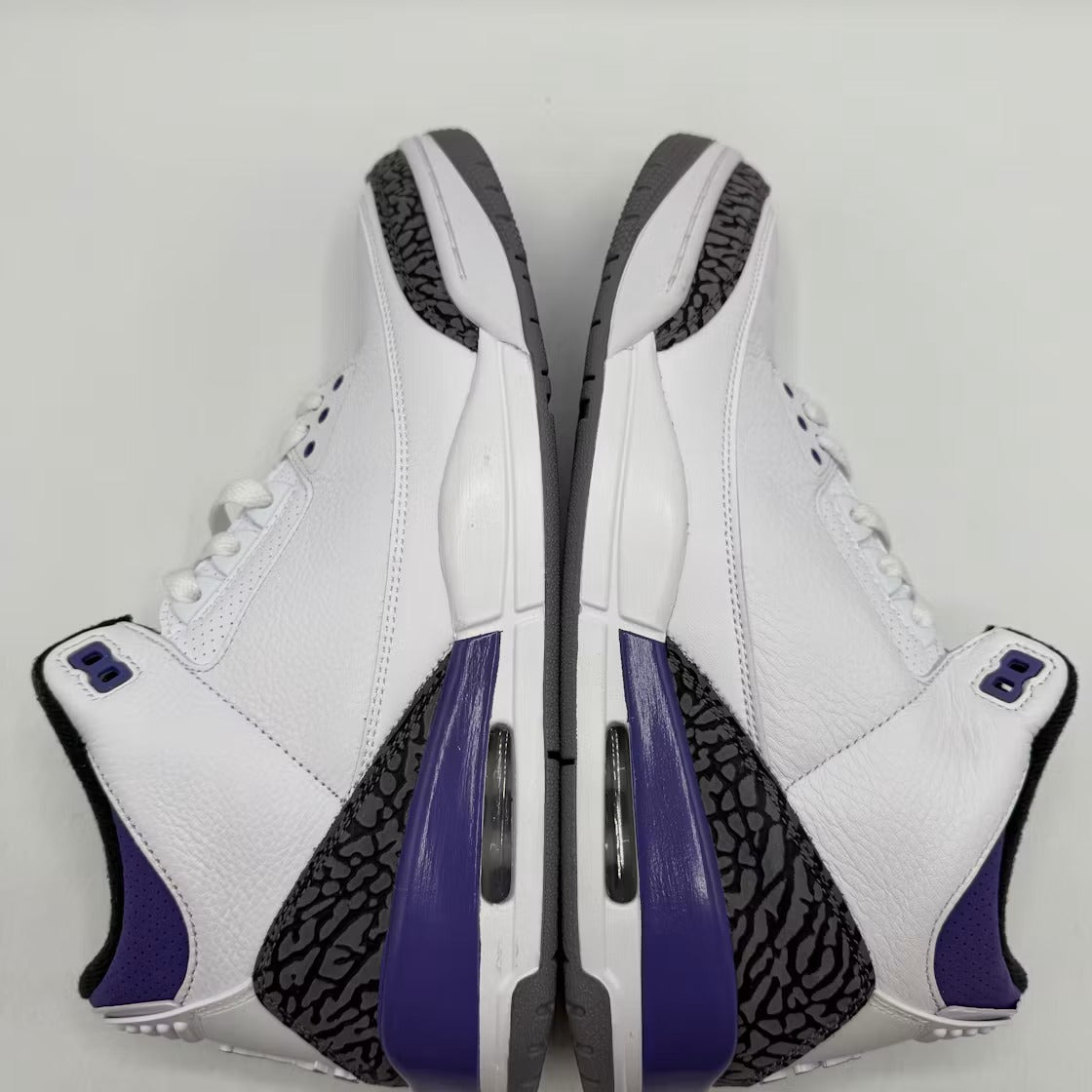 Air Jordan 3 Retro Dark Iris product image 3, provided for visual reference and product detail review