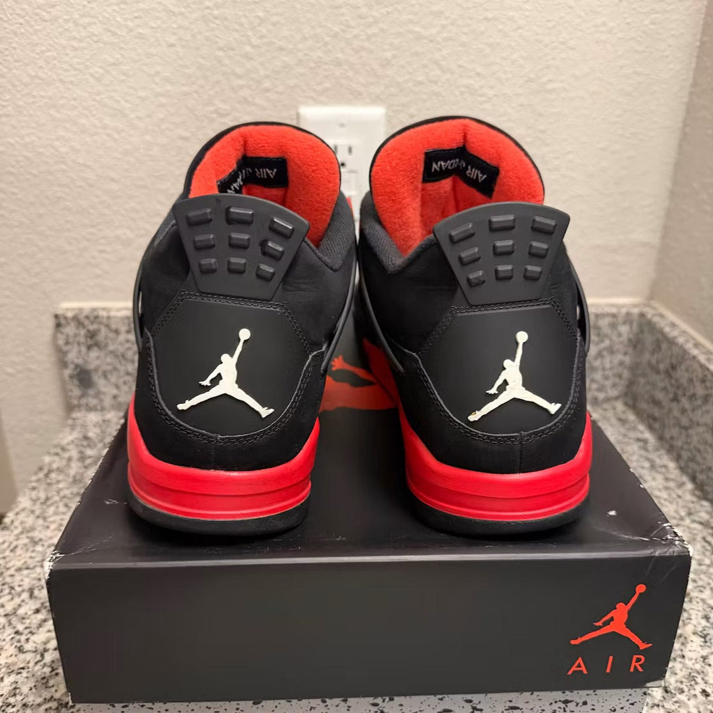 Air Jordan 4 Retro Red Thunder product image 5, provided for visual reference and product detail review