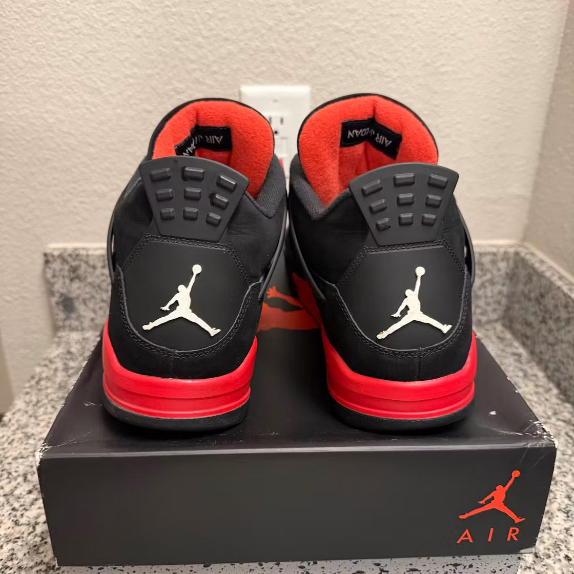 Air Jordan 4 Retro Red Thunder product image 5, provided for visual reference and product detail review
