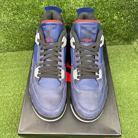 Air Jordan 4 Retro Winterized Loyal Blue product image 3, provided for visual reference and product detail review