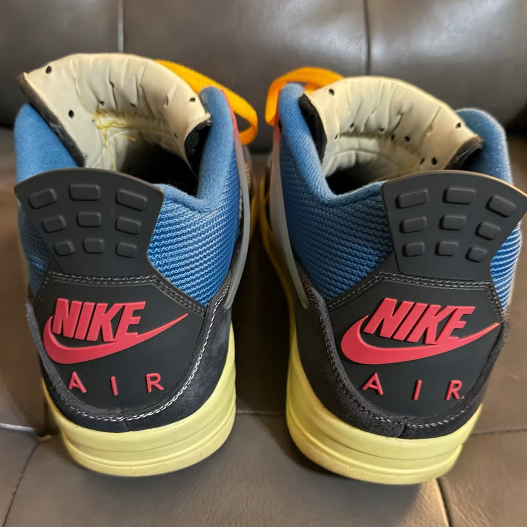 Air Jordan 4 Retro Union Off Noir product image 4, provided for visual reference and product detail review