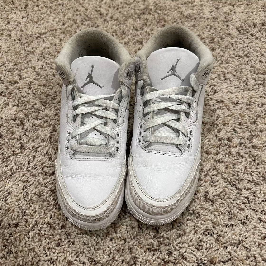 Air Jordan 3 Retro Pure Money (2025) (GS) product image 3, provided for visual reference and product detail review