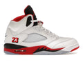 Air Jordan 5 Retro Fire Red Black Tongue (2025) product image 1, provided for visual reference and product detail review