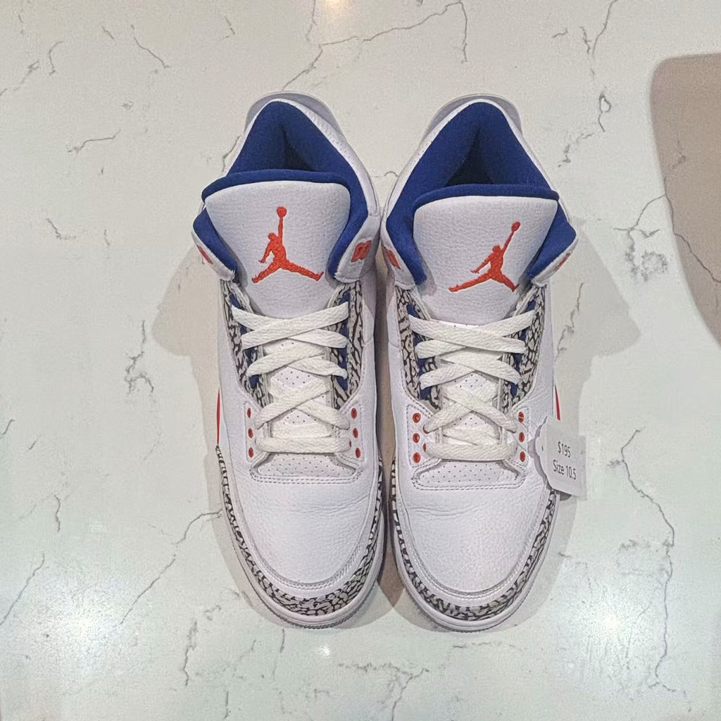 Air Jordan 3 Retro Knicks product image 2, provided for visual reference and product detail review