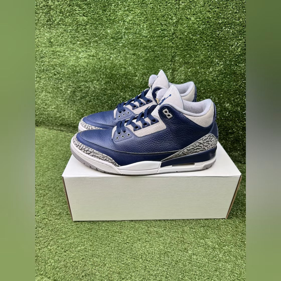 Air Jordan 3 Retro Georgetown (2021) product image 3, provided for visual reference and product detail review
