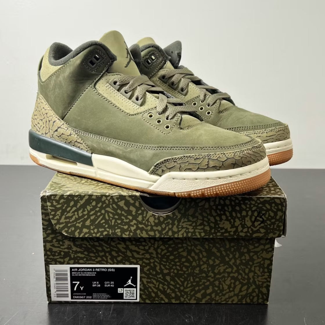 Air Jordan 3 Retro Family Affair (GS) product image 2, provided for visual reference and product detail review