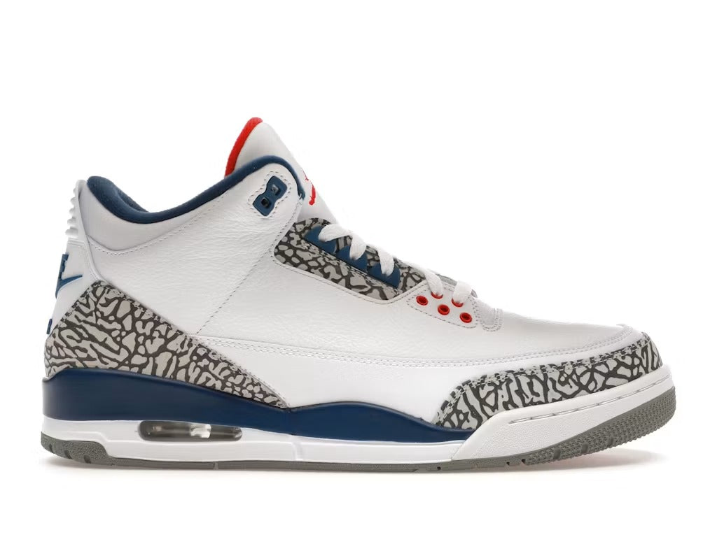 Air Jordan 3 Retro True Blue (2016) product image 1, provided for visual reference and product detail review
