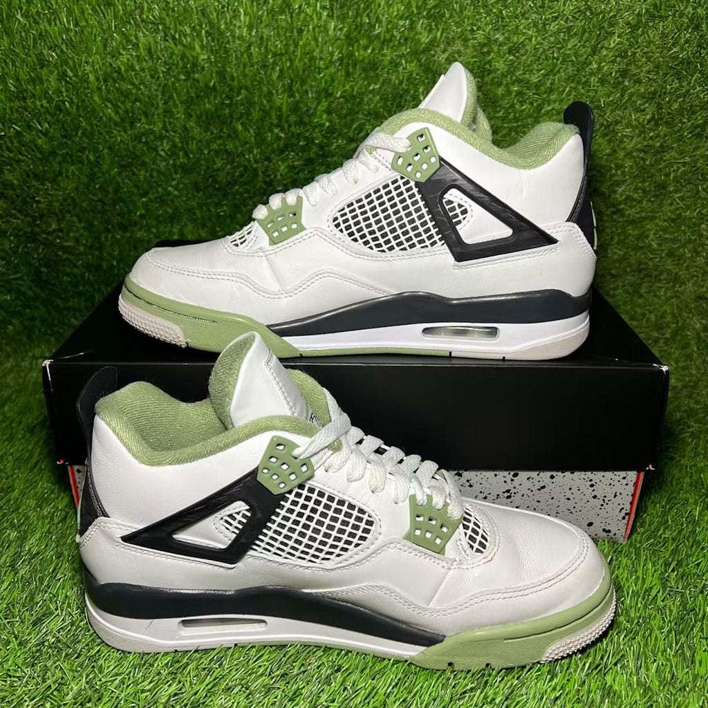 Air Jordan 4 Retro Seafoam (Women) product image 3, provided for visual reference and product detail review