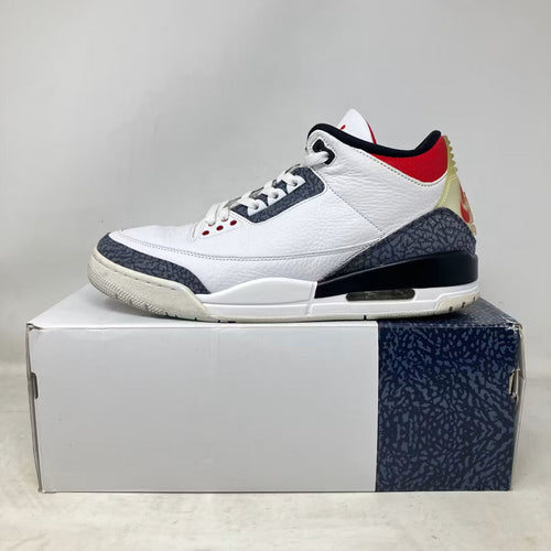 Air Jordan 3 Retro SE Fire Red Denim (2020) product image 2, provided for visual reference and product detail review