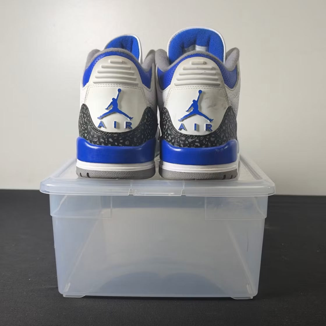 Air Jordan 3 Retro Racer Blue product image 5, provided for visual reference and product detail review