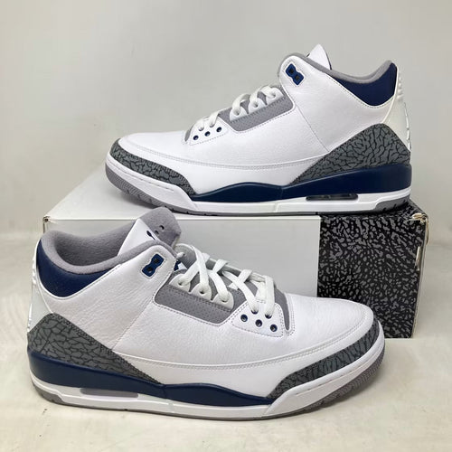 Air Jordan 3 Retro Midnight Navy product image 2, provided for visual reference and product detail review