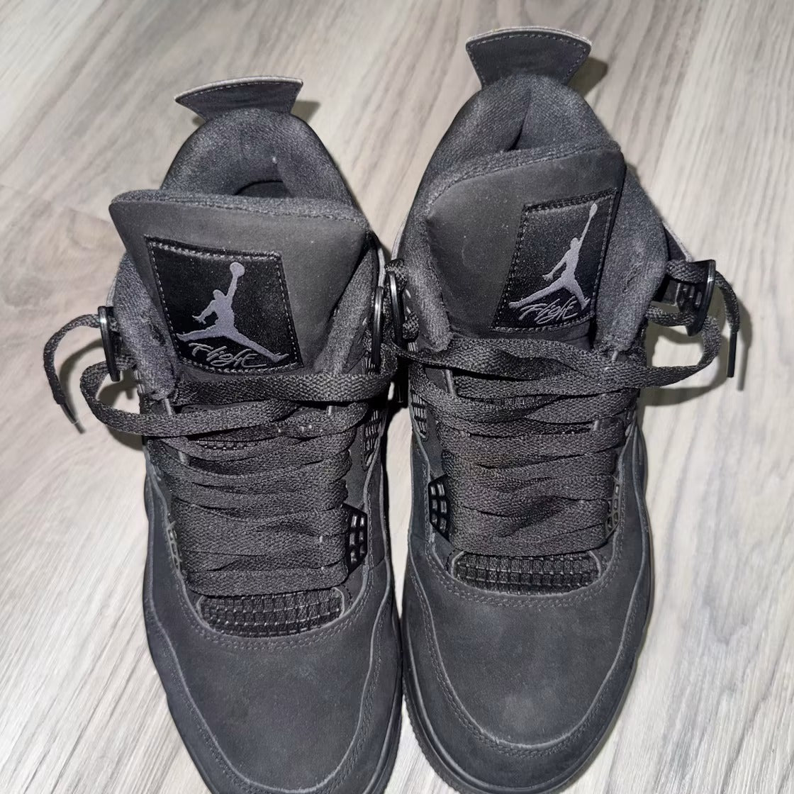 Air Jordan 4 Retro Black Cat (2020) product image 2, provided for visual reference and product detail review