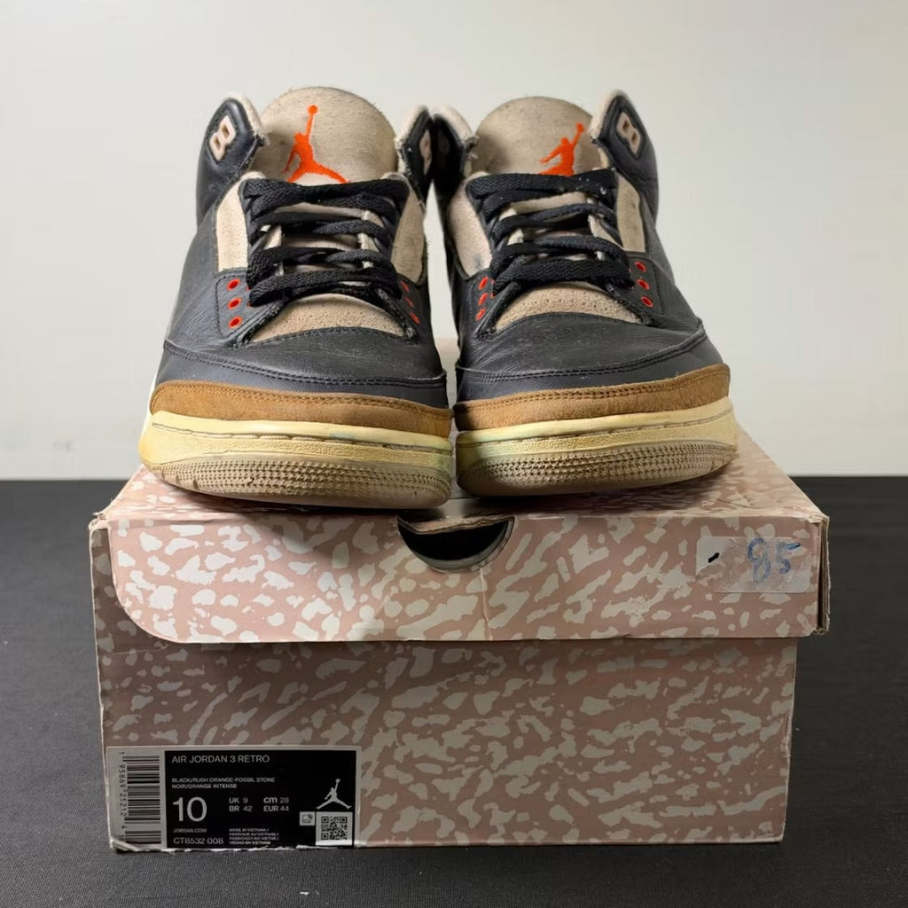 Air Jordan 3 Retro Desert Elephant product image 3, provided for visual reference and product detail review