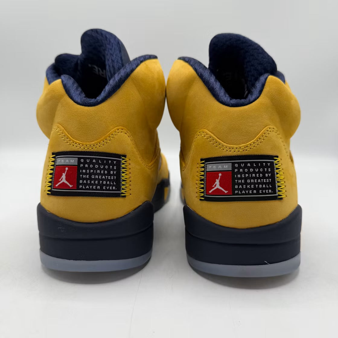 Air Jordan 5 Retro Michigan (2019) product image 5, provided for visual reference and product detail review