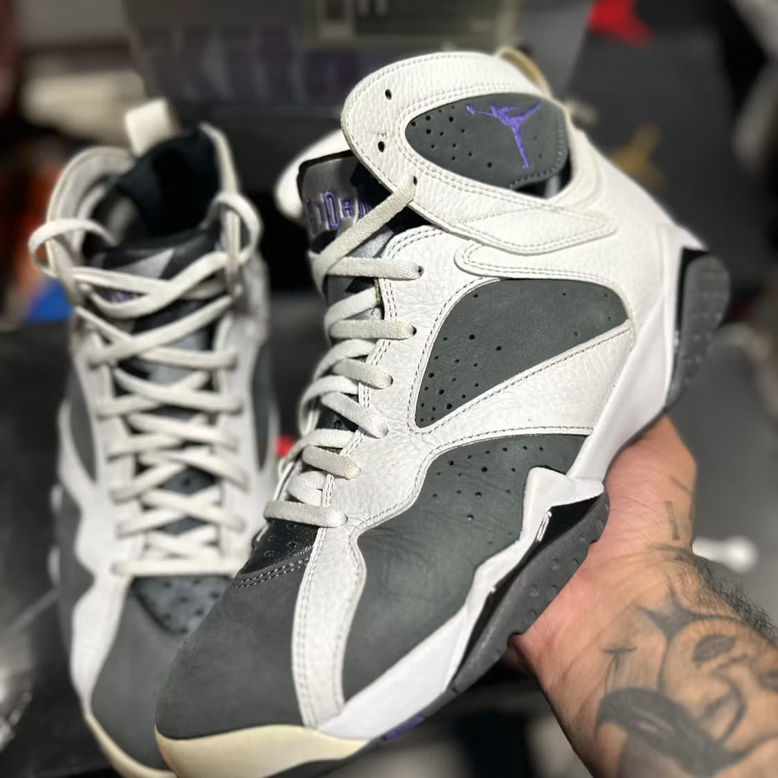Air Jordan 7 Retro Flint (2021) product image 2, provided for visual reference and product detail review