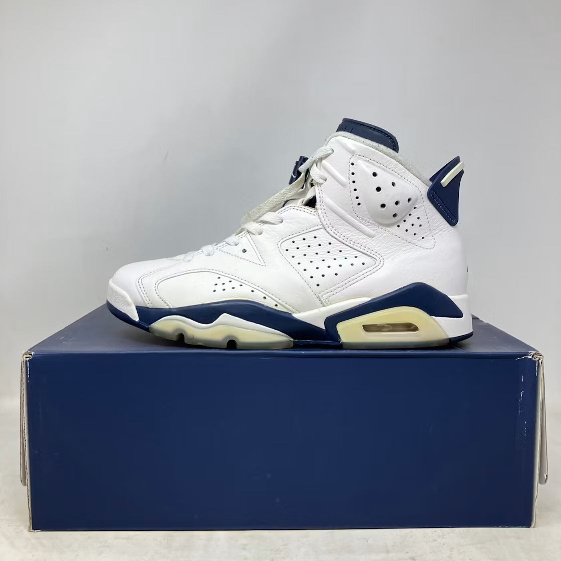 Air Jordan 6 Retro Midnight Navy (2022) product image 2, provided for visual reference and product detail review